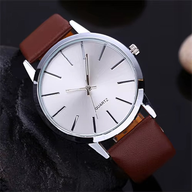 Business Casual Leather Watch (multiple options) 